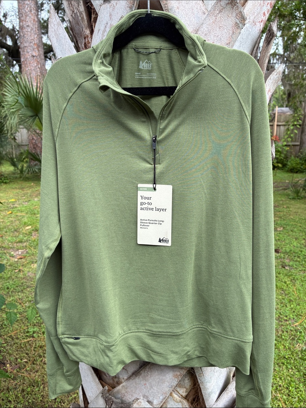 REI quarter zip pullover